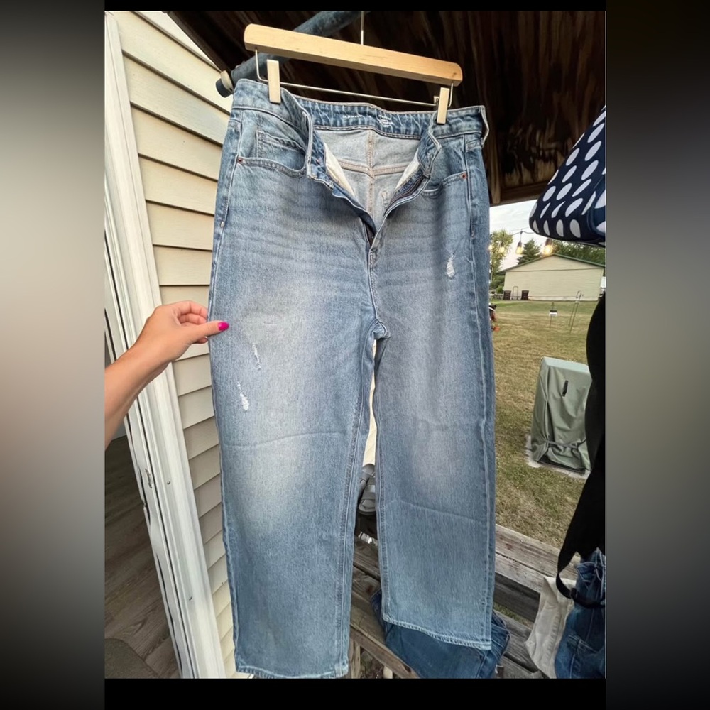 Old Navy Light Blue Boyfriend Jeans